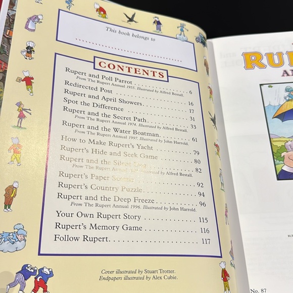 The Rupert Annual 2023 - Hardcover Children’s Book - Picture 5 of 8
